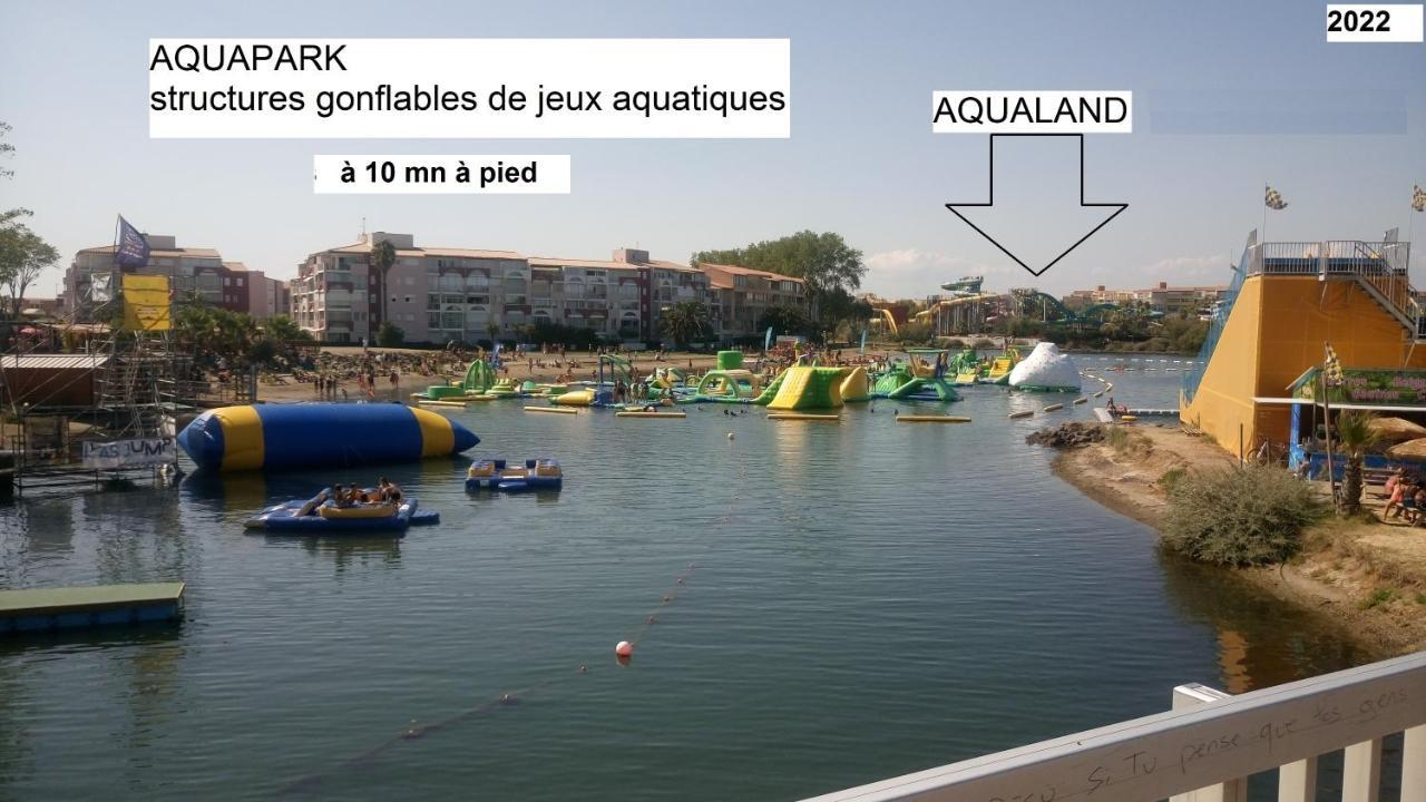 Lara 1 - Grand T2 Loggia Sans Vis-A-Vis Parking - Pres Centre-Port, Ile Des Loisirs, Plage Richelieu Agde Eksteriør bilde